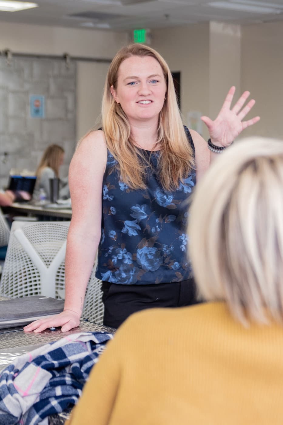 Jamie Christensen at a CitizenWorks workshop