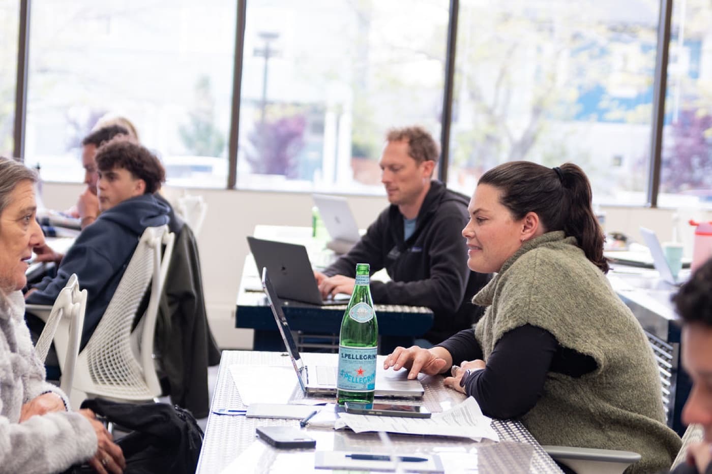 A CitizenWorks AI workshop in session