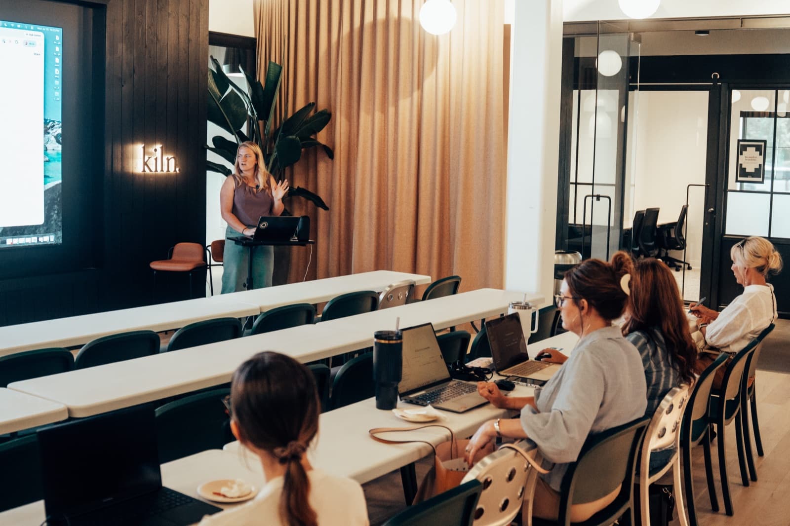 A CitizenWorks workshop in session at Kiln